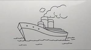 Как нарисовать корабль