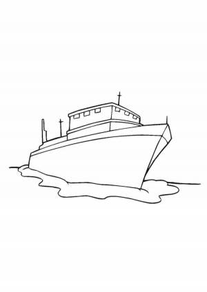 Ледокол рисунок легкий