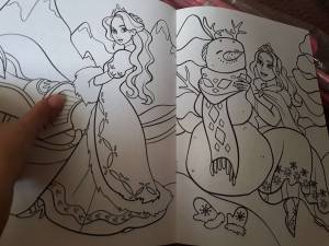 Раскраска «Зимняя сказка», 16 стр