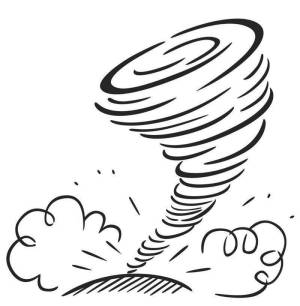 Раскраски Ураган