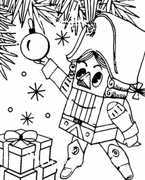 Раскраска Новогодняя сказка