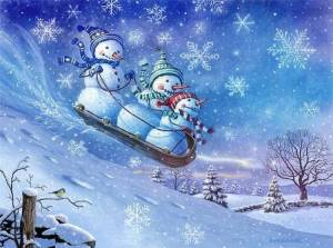 Рисунки на тему Зимняя сказка для детей в детский сад