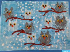 Проведение конкурса «Зимняя фантазия»