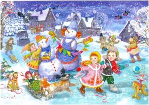 Конкурс детских рисунков «Зимняя сказка»