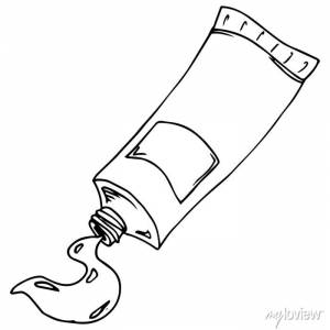 Тюбик краски