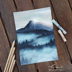 Рисунок акриловыми красками поэтапно