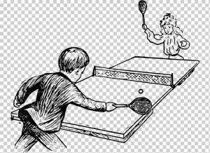 Ping Pong Paddles amp; Sets Стол, настольный теннис, угол, мебель, рука png