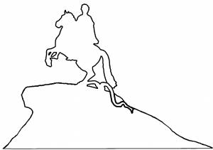 Медный всадник раскраска