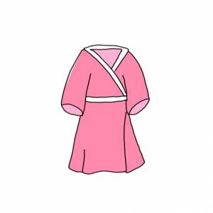 Как нарисовать халат