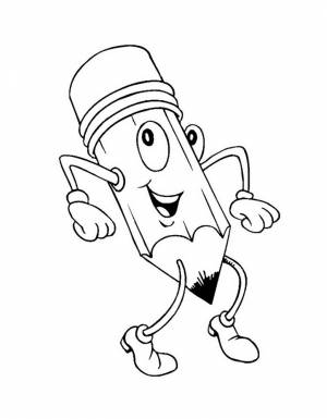 Раскраски Карандаш