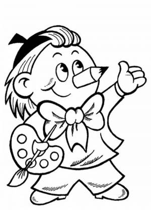 Раскраски Карандаш