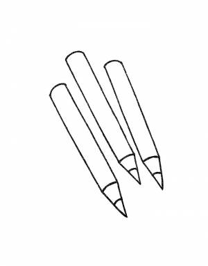 Раскраски Карандаш