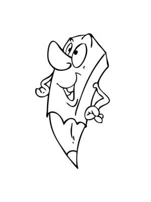 Раскраски Карандаш