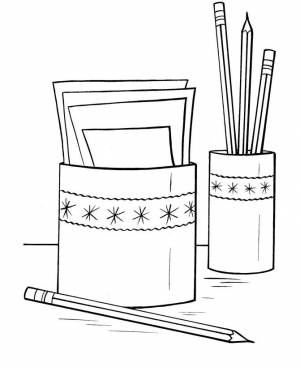 Раскраска Карандаш