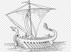 Корабль Книжка-раскраска, Корабль, шаблон, каравелла png