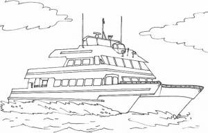 Pаскраска Лодка