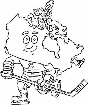 Раскраски Канада