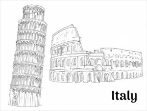 Рим, италия колизей