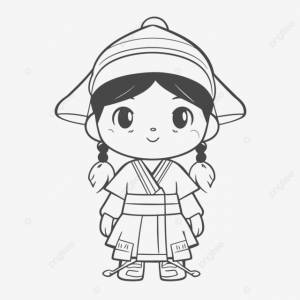 рисунок мультяшная девушка в традиционных раскрасках набросает эскиза вектор PNG , рисунок автомобиля, мультфильм рисунок, рисунок крыла PNG картинки и пнг рисунок для й загрузки