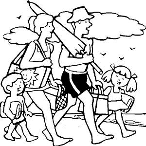 Pаскраска пляж 159080