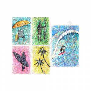 California Beach Surfing