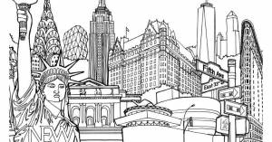 Раскраски Америка