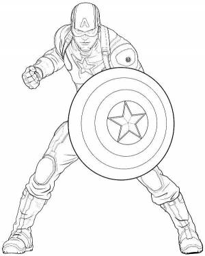 Раскраски капитан америка , Категория