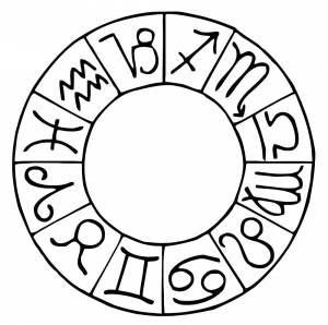 Раскраски Знаки Зодиака, онлайн раскраски для детей