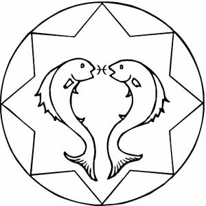 ЗНАКИ ЗОДИАКА  РАСКРАСКИ