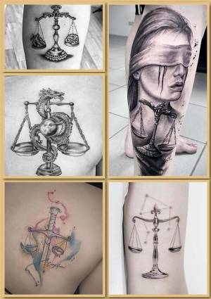 Тату Знак Зодиака Весы