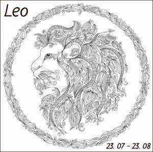 розмальовки для дорослих, антистрес, знаки зодіаку, стихія Вогонь, Овен, Лев, Стрілець, раскраски для вз…