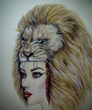 Иллюстрация Лев