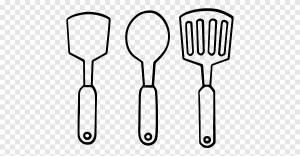 Шпатель Кухонная утварь Рисунок Книжка-раскраска, кухня, разное, кухня png