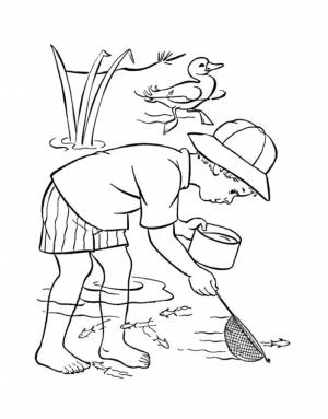 лето раскраски лето раскраски для детей на тему каникулы лето