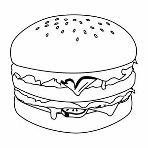 Раскраски Бутерброды