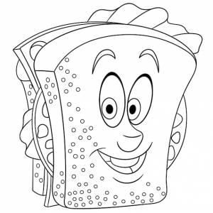 Симпатичный бутерброд