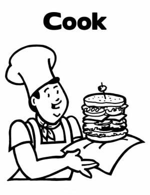 Раскраска Бутерброды