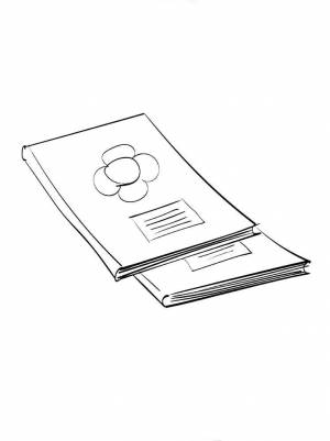 Раскраски Тетрадь