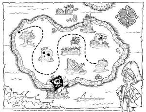 Mapa pirátů