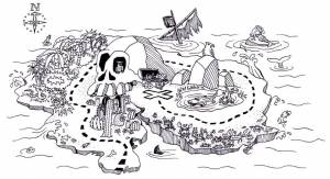 Tutorial para hacer invitaciones de mapa del tesoro