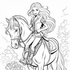 Красивая крылатая лошадь пегас