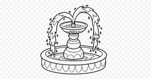 S, Рисование, Книжка-раскраска, Вода, Ручка, Краска, Фильм, Фонтан png