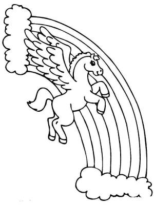 Раскраски Пегас