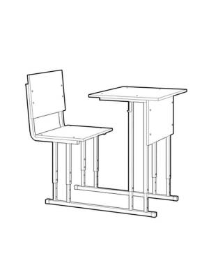 Раскраски Парта