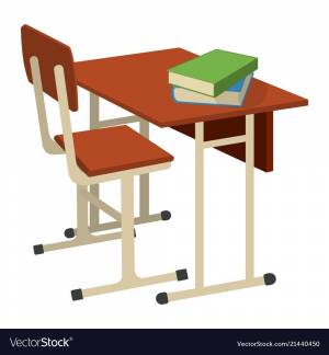 Парта рисунок