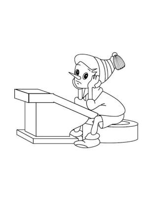 Раскраски Парта