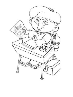 Раскраски Парта