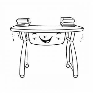 школьная парта PNG рисунок, картинки и пнг прозрачный для й загрузки