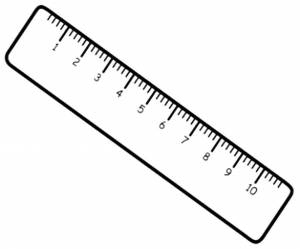Раскраска Линейка