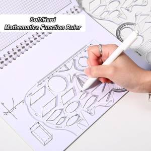Рисование Творческие канцелярские принадлежности Математика Функция Линейка Обучение Измерительный инструмент Линейка Транспортир